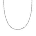 wholesale 925 Sterling Silver Shattered Silver Chain Necklace For Women-0-0