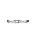 925 Silver Moissanite Ring Women's Cross-Border Luxury Inlaid Star Row Ring-0-1
