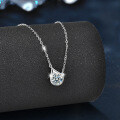 S925 Silver Moissanite Cross-Border Live Necklace Wholesale-0-0