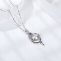 wholesale 925 Sterling Silver Pendant, Factory Direct Valentine's Day Gift for Her, Unique Necklace Love at First Sight-0-3
