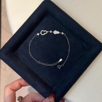 wholesale S925 Sterling Silver Micro-Paved Full Diamond Gourd Bracelet, New Chinese Style Exquisite Stackable Elegant Luxury Women's Jewelry-Platinum 925 silver