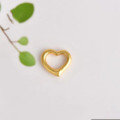 wholesale Gold metal Vietnamese sand gold round dragon and phoenix ring accessories, handmade DIY fittings, heart-shaped beads, ancient gold bracelet materials-0-2