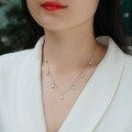 wholesale 925 Sterling Silver Non-Tarnishing Star Collarbone Necklace for Layering, Ins Style High-End Women's Jewelry-0-3