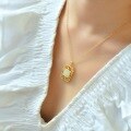 wholesale Silver metal with certificate natural jade pendant Chinese retro style cheongsam Hanfu accessories hollow bamboo window Hetian jade pendant-0-3