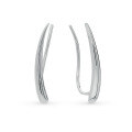 wholesale S925 Sterling Silver Gold-Plated Line Ear Cuffs for Cartilage, Fashionable Commute Minimalist Gentle Elegance-0-4