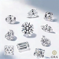 Moissanite D Color VVS Custom Cuts 0.5-3Ct GRA Factory Direct Wuzhou-Horse-eye shape + certificate  0.5CT