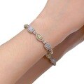 wholesale 925 Sterling Silver 4*8 Marquise Yellow Diamond High-Carbon Diamond Unique and Stylish Design Women's Bracelet-0-4