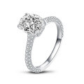S925 Silver Pigeon Egg Topaz Ring, Sky Blue, Clearance Sale with Free Shipping-0-20