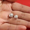 wholesale S999 Pure Silver Six-Word Mantra Lucky Bead DIY Bracelet Hand Stringing Beads Five Blessings Spacer Beads Accessories-0-3