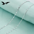wholesale S925 Silver Source Factory New Small Fresh Fashion Accessory Necklace, Korean Style 10 Half The Sky Chain-0-0
