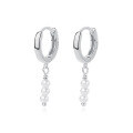 wholesale 925 Sterling Silver Vintage Tassel Pearl Earrings For Women,ins。-0-4