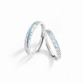 wholesale S925 Sterling Silver Galaxy Light Year Couple Rings with High-End Glow-in-the-Dark Effect, 520 Valentine's Day Gift for Boyfriend/Girlfriend-0-4