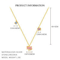 wholesale S925 Sterling Silver，，，。-A3927-Gold 925 Silver