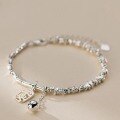 wholesale 925 Sterling Silver Bamboo Bracelet For Women-0-2
