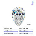 Metal Material, D Color VVS Moissanite Fancy Shape, 05-3ct with GRA, Wuzhou Factory Direct Cross-Border Supply-0-6