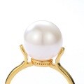 wholesale 925 Silver Korean New Simple and Fashion Pearl Ring Ins Style Adjustable Opening Wholesale from Manufacturer-0-4