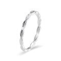 wholesale S999 solid pure silver minimalist solid closed-band ring for women, index finger ring, pinky ring, understated and elegant style ring-0-12