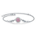 S925 Sterling Silver Moissanite Bubble Bead Bracelet for Women-0-10