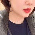 wholesale 925 Silver New Butterfly Marquise Pendant Personality Elegant Necklace Light Luxury Ins Style by Zhuozhifan Jewelry-0-1