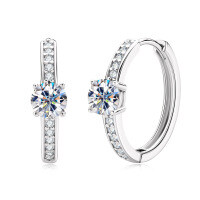 Sterling Silver Earrings【Clearance Free Shipping】ins-Style J [Clearance Sale with Free Shipping]  925 Silver