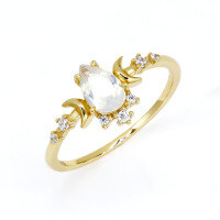 wholesale S925 Sterling Silver INS Style Spring & Summer New Drop-Shaped Opal Gemstone Inlaid Ring for Women Factory Supply-Opal Ring Mido 5