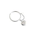 wholesale S925 Sterling Silver Korean Style Heart Chain Link Open Heart Adjustable Ring for Women-0-4