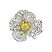 wholesale 925 Silver Gold-Plated Ring with High Carbon Diamond, Radiant Fancy Yellow, Luxury Banquet Dress Jewelry for Women-Radiant Vivid Yellow >100 catties or less US size 5 (Hong Kong size 10-11 EU size 50) Ring length approximately 50mm