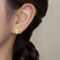 wholesale S925 Sterling Silver Minimalist Multi-layer Ear Cuffs For Women, Fashionable And Versatile In A Cool。-0-2