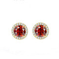 wholesale S925 Sterling Silver Moissanite Stud Earrings for Women, High-End Feeling, Ear Piercing Care, Trendy Wholesale Ear Accessories, TikTok Live Hot-Sellers-0-14