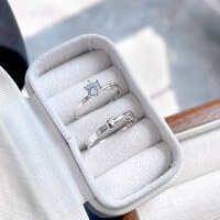 wholesale Sterling Silver New Qianqian Knot Couple Rings, Fashionable and Minimalist Adjustable Open-Ended Knot Matching Pair for Men and Women-ins Qianqianjie Couple Ring/approx. 3.35g&gt;PR003618