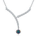 S925 Sterling Silver Moissanite Cross-Border Serpent Series Necklace-0-7