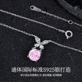 S925 Sterling Silver Korean Dongdaemun Women's Necklace, Ethereal and Creative Design-0-0