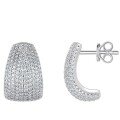 wholesale 925 Sterling Silver Cross-Border Best-Selling Moissanite Fashion Earrings with Premium Elegant Non-Tarnish Hook-0-4