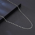 wholesale S925 Sterling Silver 20mm Double-Layer Water Wave Chain Necklace, Luxury Matching Chain, Direct from Manufacturer-0-3