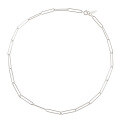 wholesale S925 Sterling Silver 058 Korean Version Ins Small and Minimalist New Chain Necklace Women Choker Necklace-0-4