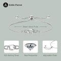 S925 Sterling Silver Zirconia Full Tennis Bracelet with Dazzling Pavé-0-15
