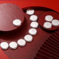 wholesale S999 Pure Silver Source Factory Commemorative Coins Chinese Zodiac Silver Coins Chinese Style Collection Crafts Wholesale-Chinese Zodiac Coin Set 999 Pure Silver