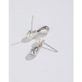 wholesale 925 Sterling Silver Waterdrop Pearl Earrings New Earrings, Small and Minimalist Design, Fashionable and Elegant, High-End Earrings for Women-0-3