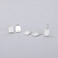 wholesale S925 Sterling Silver Cloud Tide Pavilion Good Fortune Pendant Charm DIY Bracelet Necklace String Accessory-0-3