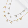 wholesale S925 Sterling Silver 14K Gold Plated Choker Necklace, Minimalist and Versatile, Direct Factory Wholesale-0-3