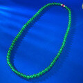 wholesale Silver-set high-end jewelry, icy imperial green chrysoprase beaded necklace, versatile 60mm full strand, 50cm-0-2