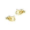 wholesale 925 Silver Korean Style Cute Fox Ear Studs, Dunli Jewelry Daily Wear Versatile Personality Earrings, One Piece Dropshipping-0-2