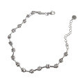 wholesale S925 Sterling Silver 631-632 Korean Style Personality Chain Link Ins Cold Minimalist Chain Unisex Couple Bracelet-0-4