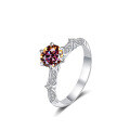 wholesale S925 Sterling Silver Moissanite Ring for Women, Luxury and High-End Feel, Custom Wedding Ring, Valentine's Day Gift, Wholesale Ring-0-7