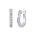 wholesale S925 Silver Mood Hoop Earrings with Moissanite, New Style Circle Earrings, Live Cross-Border Hot Selling Ear Jewelry, Ready-to-Ship Wholesale-0-4