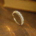 wholesale 10K Gold Artli Jewelry Moissanite Gold Ring Versatile Classic Lace Ring for Women-0-1