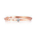 wholesale 18K Gold Niche Design Cultivated Diamond Ring Hollow Rose Gold Pave Diamond K Gold Ring Individuality-0-4