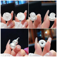 wholesale 990 Sterling Silver Pure Silver Peace Buckle Necklace Auspicious Words Round Pendant Unisex Buddha-style Gourd Zodiac Dragon Birth Year Gift-DMXDH344 Pure Silver (weight/material see picture)