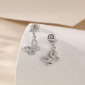 wholesale S925 silver pure silver butterfly earringsAmazon bestseller-0-1