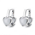 wholesale S925 Sterling Silver Cross-border European and American Love Ear Cuff with Double-sided Design, Unique Hip-hop Creative Style Earrings-0-4